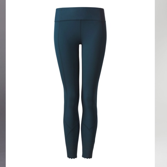 Lululemon Tight Stuff Tight II 25" Black Reflective Size 2 - Picture 2 of 8